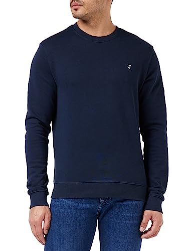 Farah Herren Fulwood Sweatshirt, Navy, M von Farah