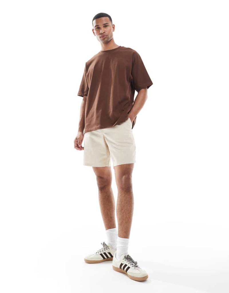 Farah - Sepel - Shorts in Beige-Neutral von Farah
