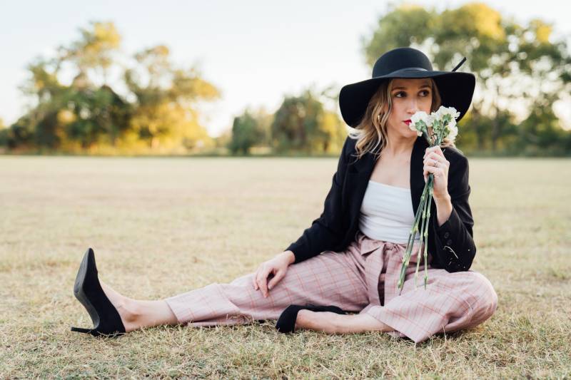 Zierliche Palazzo Hose Mit Recyceltem Polyester Zierliche Palazzo Hose Mit Recyceltem Polyester von FarahArray