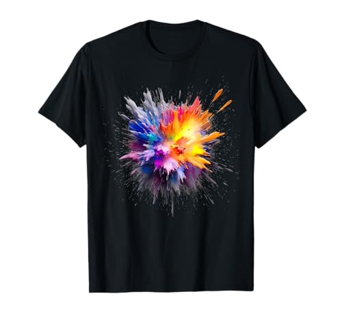 Color Splash für Männer und Frauen T-Shirt Color Splash für Männer und Frauen T-Shirt von Farbe Farbklecks Malen Geschenk