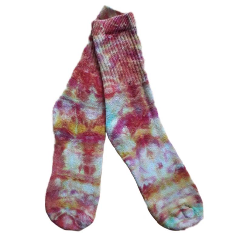 Handgefärbte Tie Dye Socken Handgefärbte Tie Dye Socken von FarbenRauschmitHerz