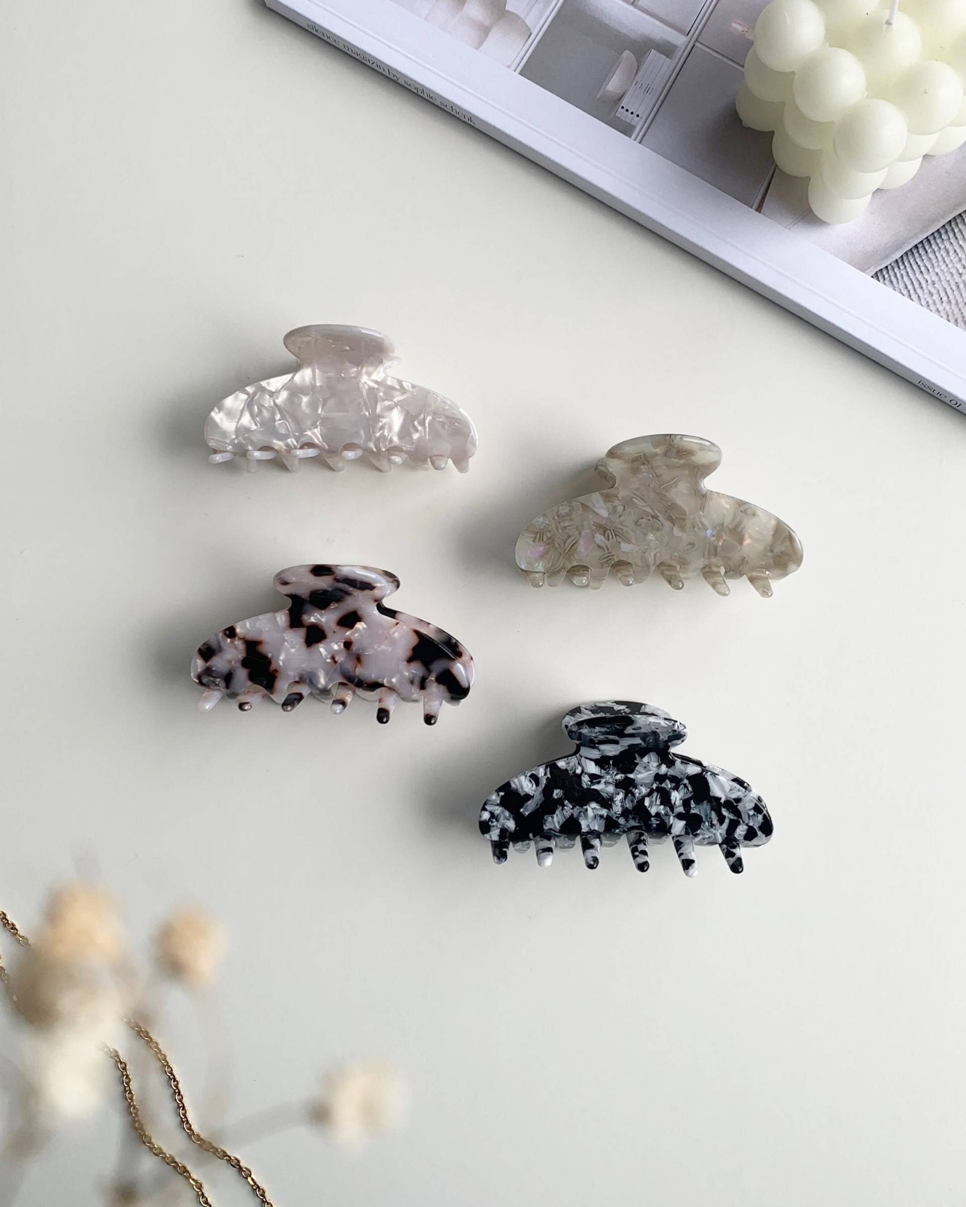 Haarklammer | Haarspange Hair Clip Accessoire Für Sie Geschenkidee Jeden Haartyp 2Er Set Haarklammer | Haarspange Hair Clip Accessoire Für Sie Geschenkidee Jeden Haartyp 2Er Set von FarbenfrohDesignShop