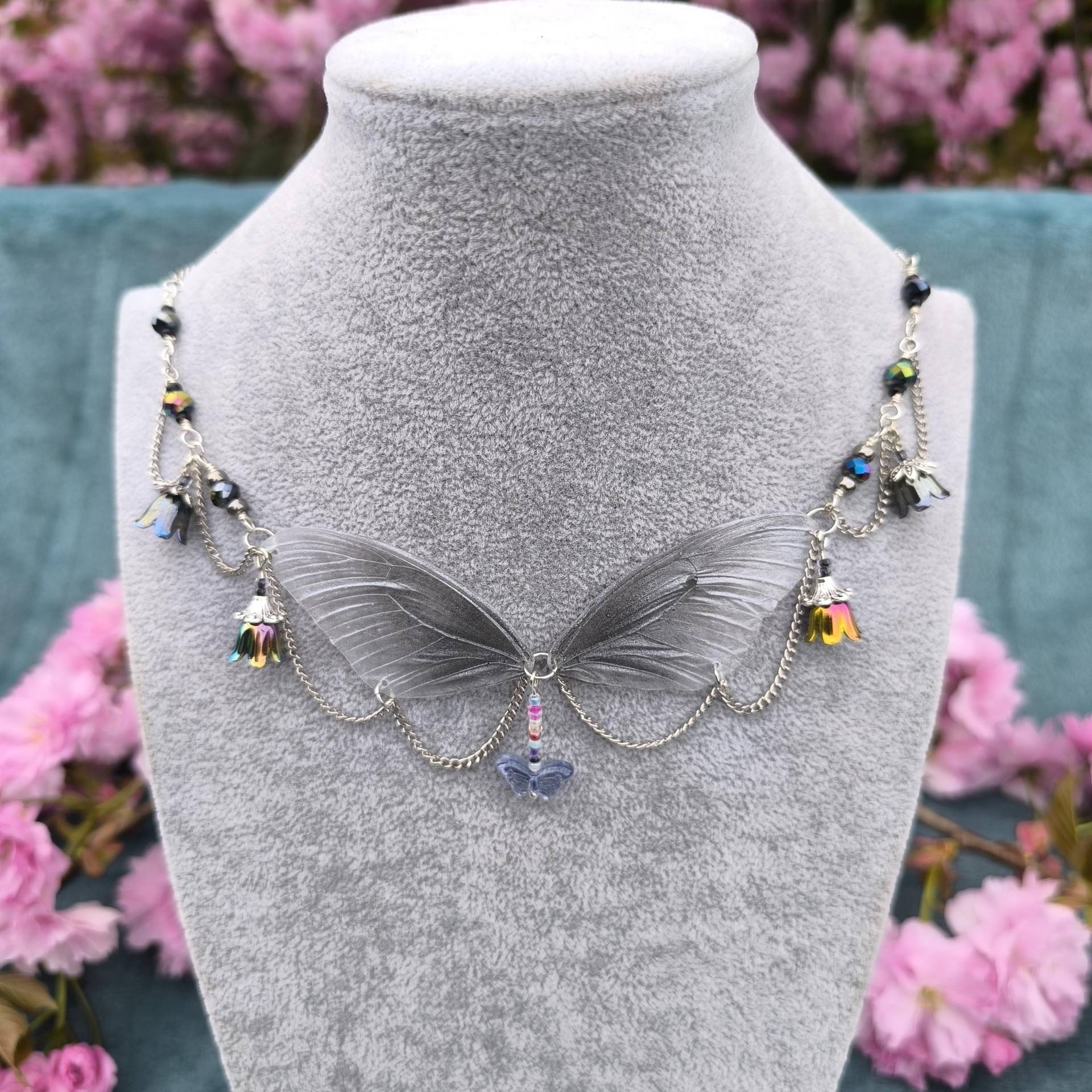 Butterflywing Necklace, Besonderer Schmuck Für Feen Und Hexen Butterflywing Necklace, Besonderer Schmuck Für Feen Und Hexen von FarbenfrohKreationen