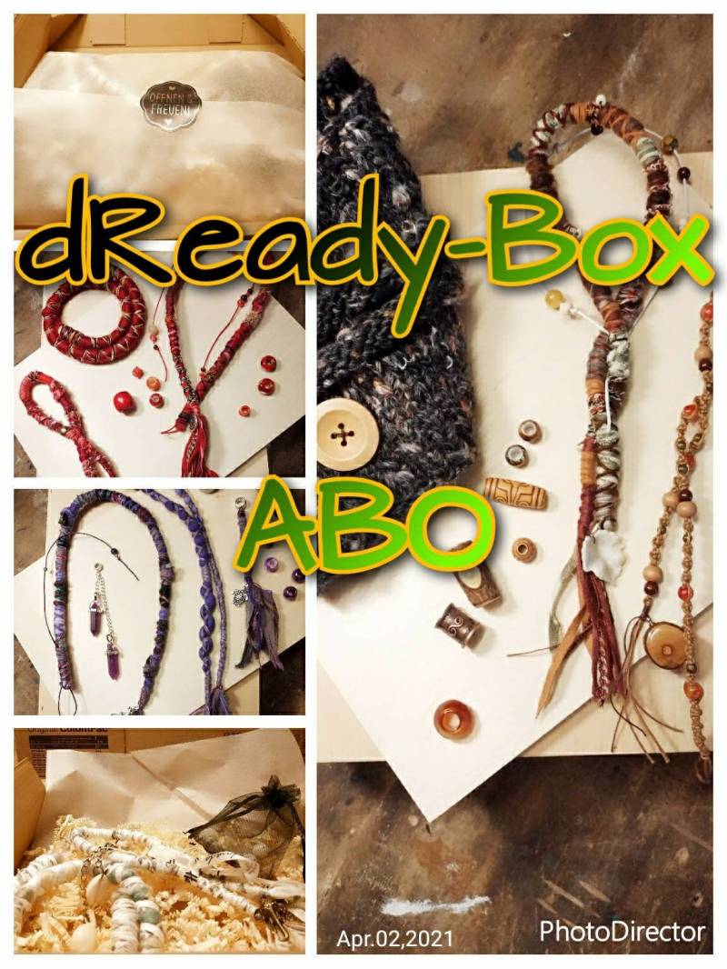 Dready-Box Abo Dreadschmuck Dready-Box Abo Dreadschmuck von FarbigesTreiben