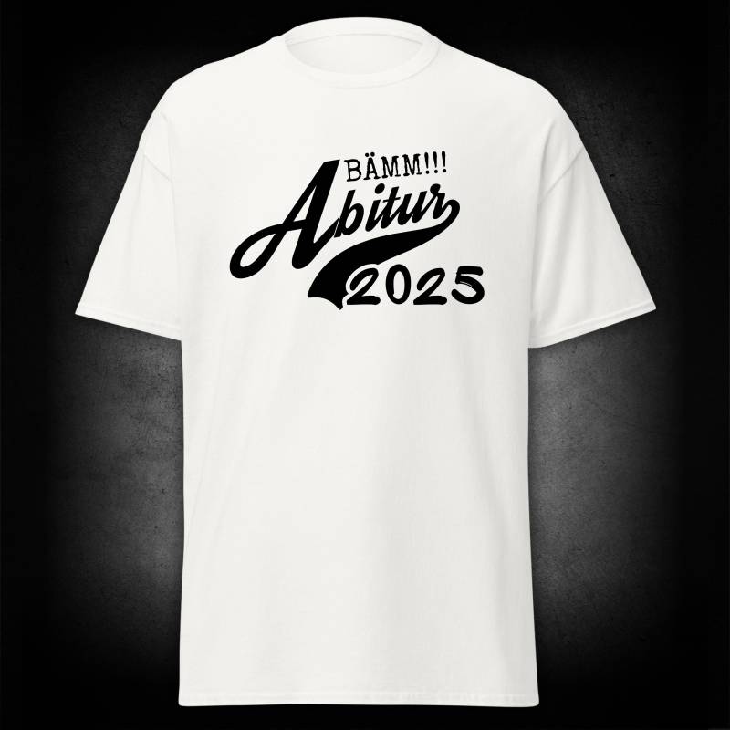 Abitur 2025 T-Shirt | Abishirt Geschenkidee Abi Prüfung Bestanden Abi-Prüfung von Farbkleckser