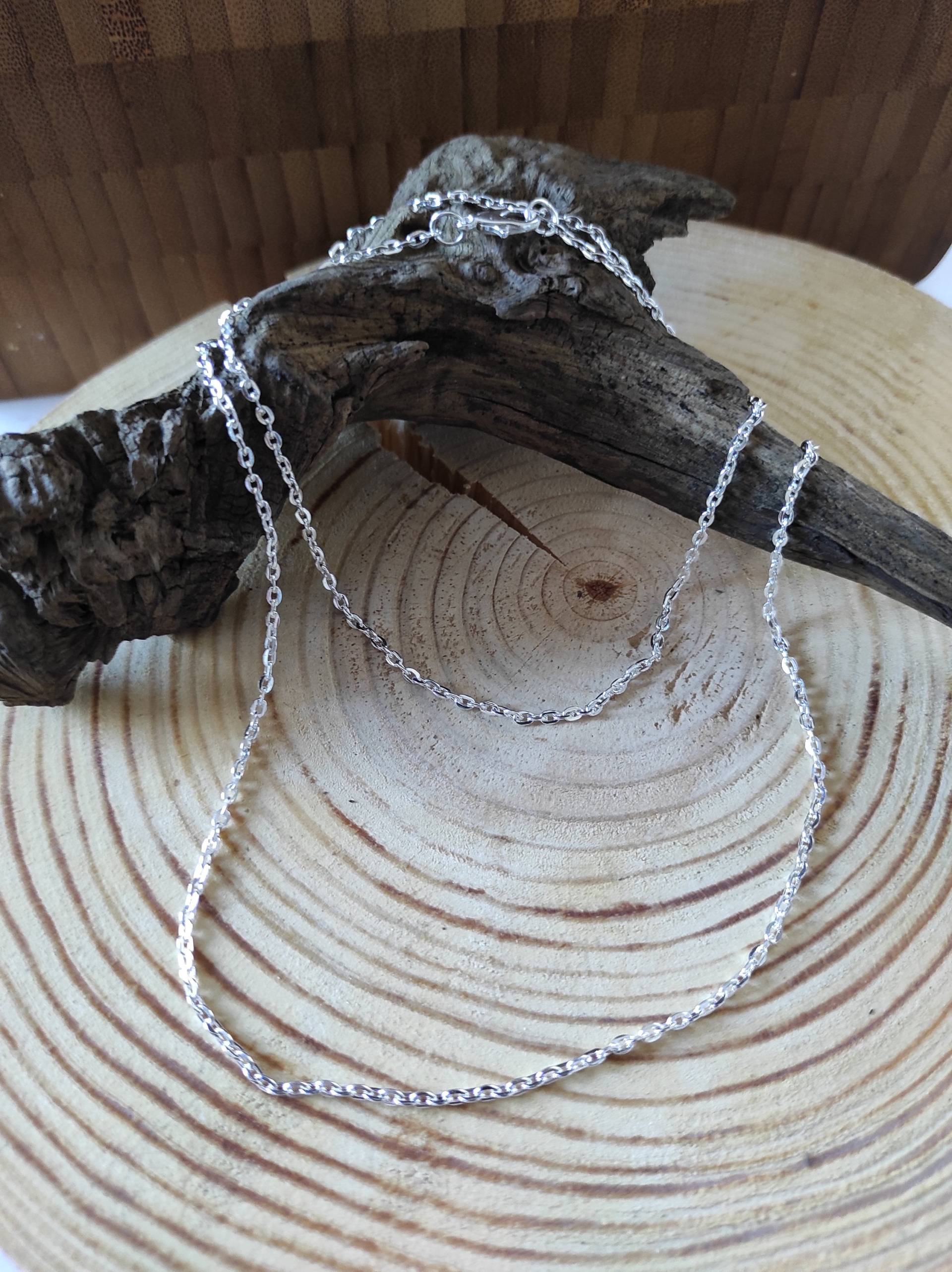Halskette Aus Edelstahl, Gliederkette, Kette Halskette Aus Edelstahl, Gliederkette, Kette von FarbrauschOL