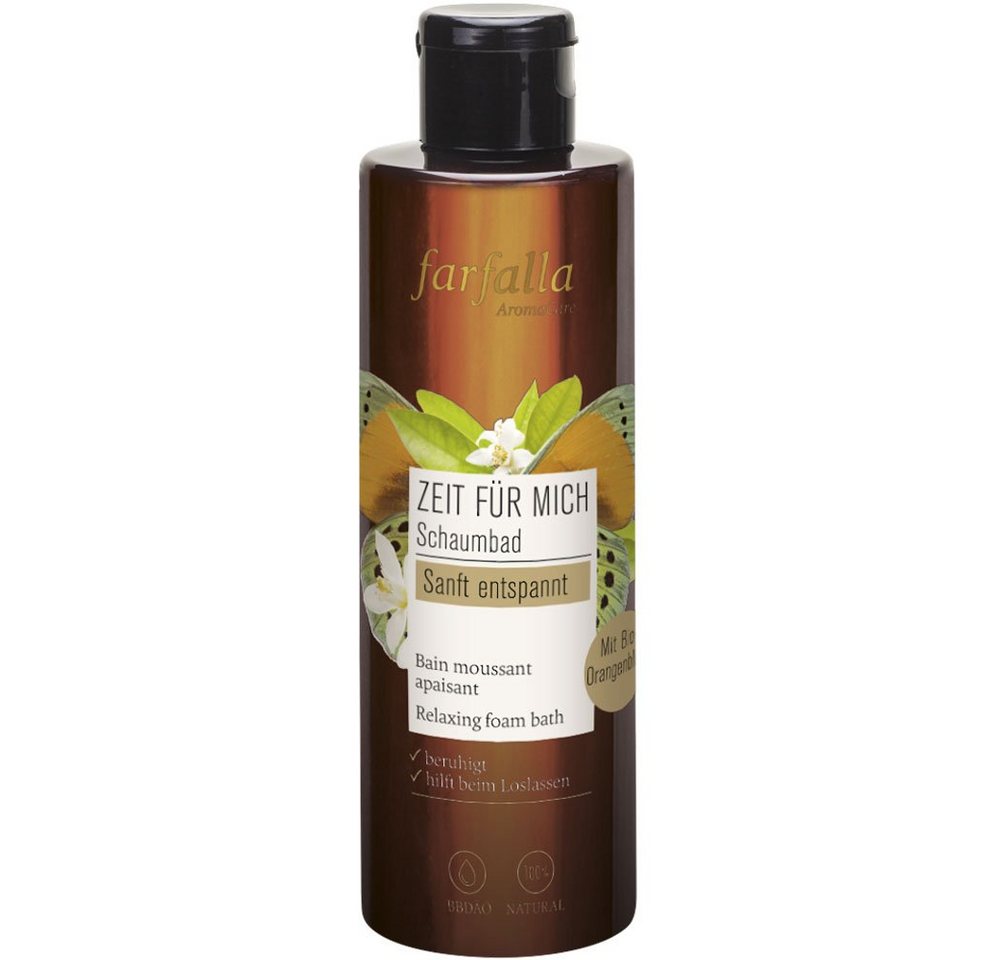 Farfalla Essentials AG Badezusatz sanft entspannt Zeit für mich Schaumbad, 200 ml von Farfalla Essentials AG