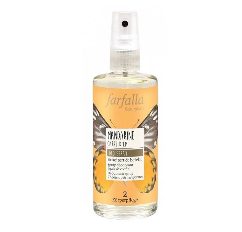 Farfalla Essentials AG Deo-Spray Mandarine - Deo Spray 100ml von Farfalla Essentials AG