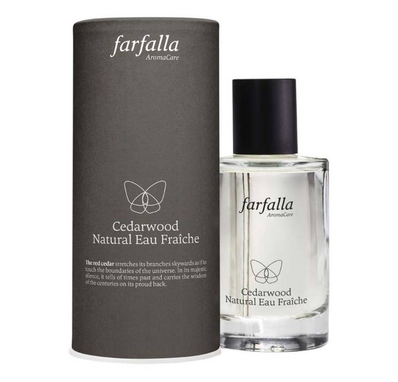 Farfalla Essentials AG Eau Fraiche Men - Eau Fraiche Cedarwood 100ml von Farfalla Essentials AG