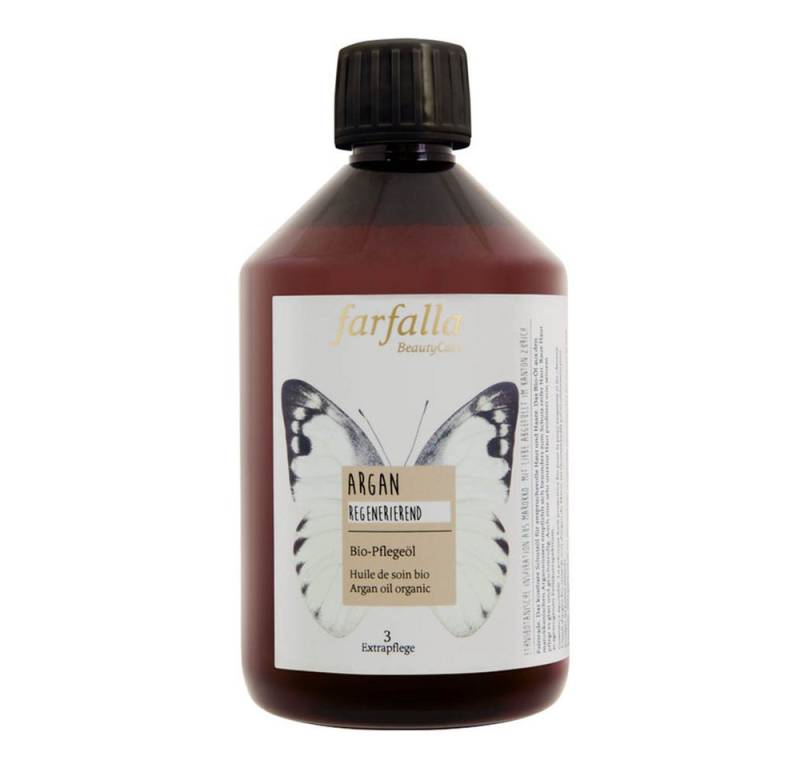 Farfalla Essentials AG Gesichtsöl Pflegeöl - Argan 500ml von Farfalla Essentials AG