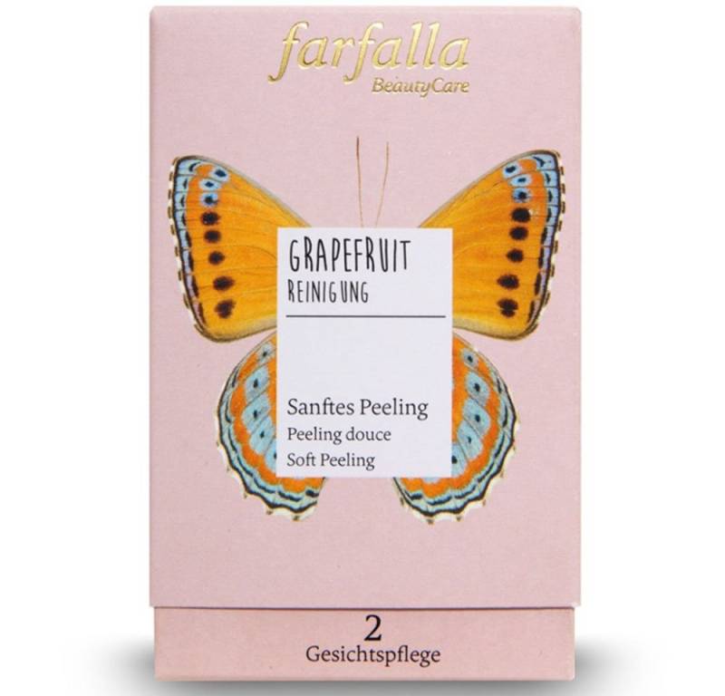 Farfalla Essentials AG Gesichtspflege Grapefruit Reinigung Sanftes Peeling, 70 ml von Farfalla Essentials AG