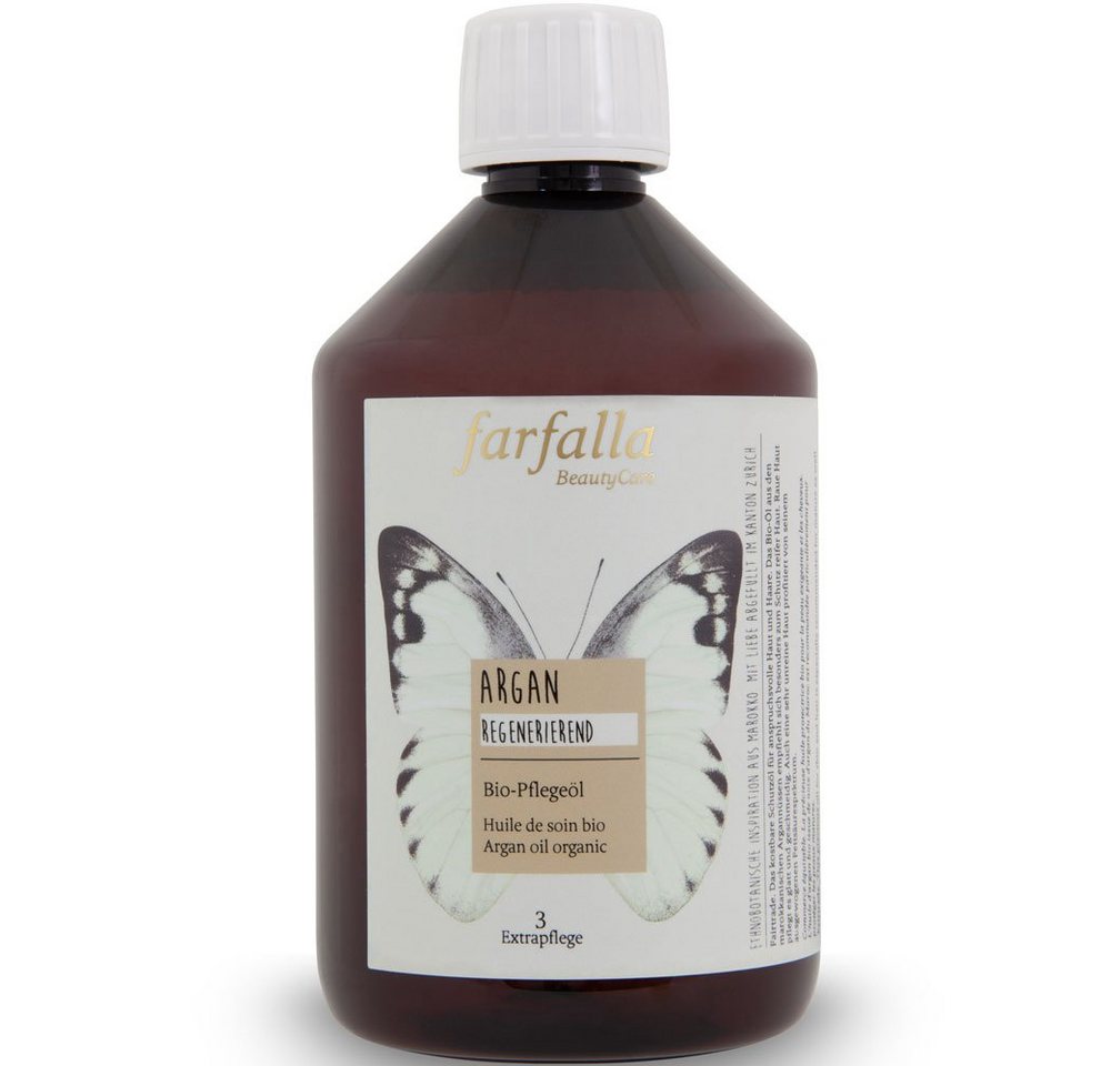 Farfalla Essentials AG Gesichtspflege Argan Bio-Pflegeöl, 500 ml von Farfalla Essentials AG
