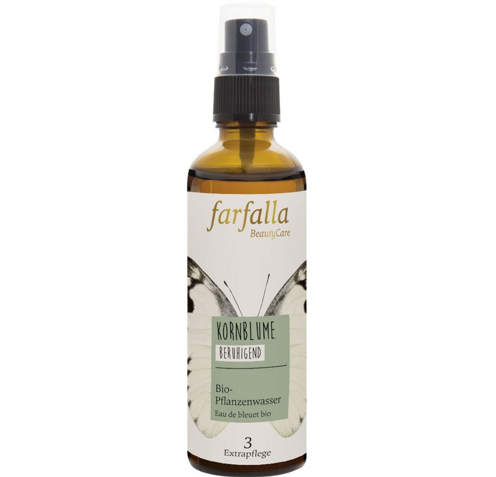 Farfalla Essentials AG Gesichtspflege Kornblume Bio-Pflanzenwasser beruhigend, 75 ml von Farfalla Essentials AG
