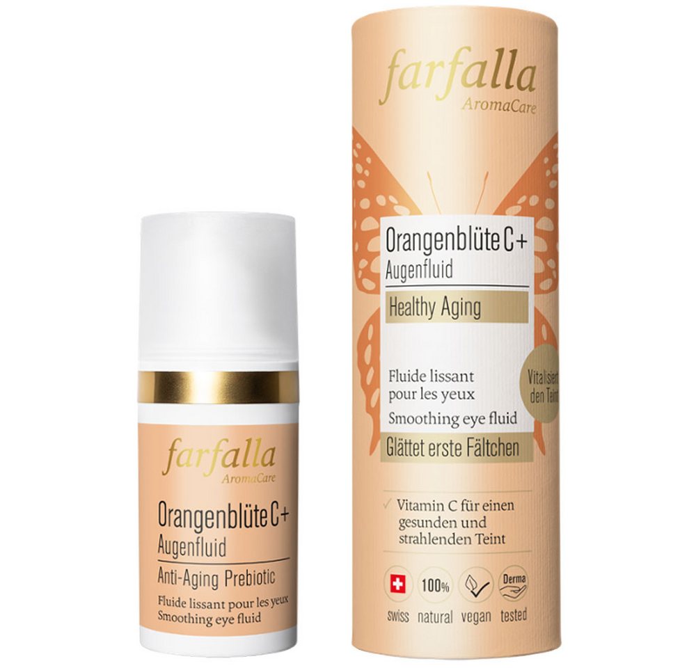 Farfalla Essentials AG Gesichtspflege Orangenblüte C Healthy Aging, Orange, 15 ml von Farfalla Essentials AG