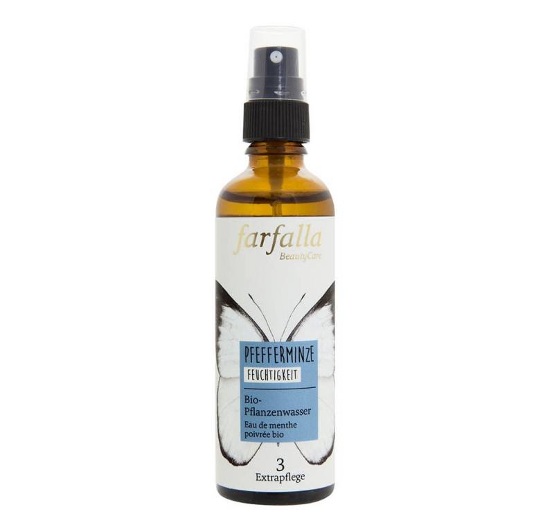 Farfalla Essentials AG Gesichtswasser Bio-Pflanzenwasser - Pfefferminze 75ml von Farfalla Essentials AG