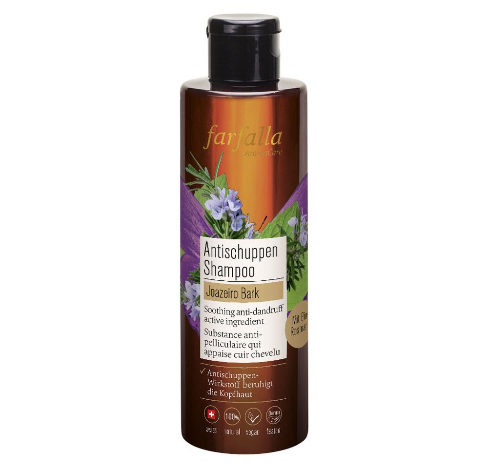 Farfalla Essentials AG Haarshampoo Antischuppen Shampoo Joazeiro Bark, 200 ml von Farfalla Essentials AG