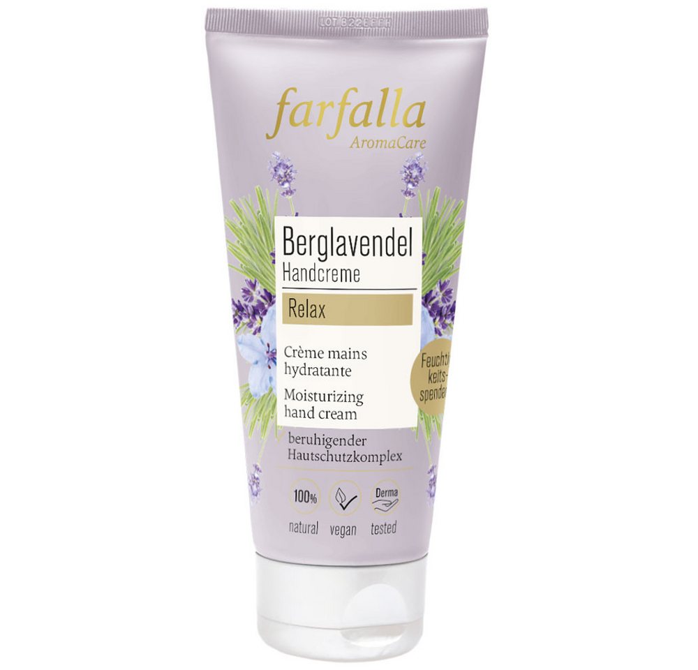 Farfalla Essentials AG Handcreme Berglavendel Relax Schön entspannt, 50 ml Farfalla Essentials AG Handcreme Berglavendel Relax Schön entspannt, 50 ml von Farfalla Essentials AG
