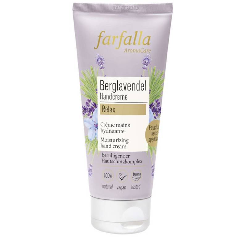 Farfalla Essentials AG Handcreme Berglavendel Relax Schön entspannt, 50 ml von Farfalla Essentials AG