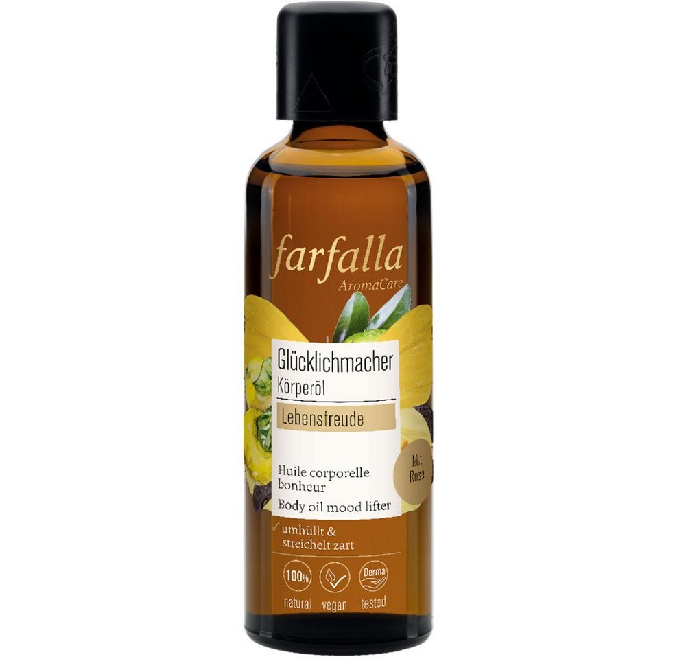 Farfalla Essentials AG Körperöl Lebensfreude Glücklichmacher, 75 ml von Farfalla Essentials AG