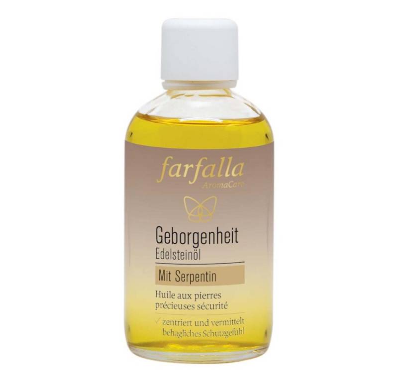 Farfalla Essentials AG Körperöl Edelsteinöl - Geborgenheit mit Serpentin 100ml von Farfalla Essentials AG