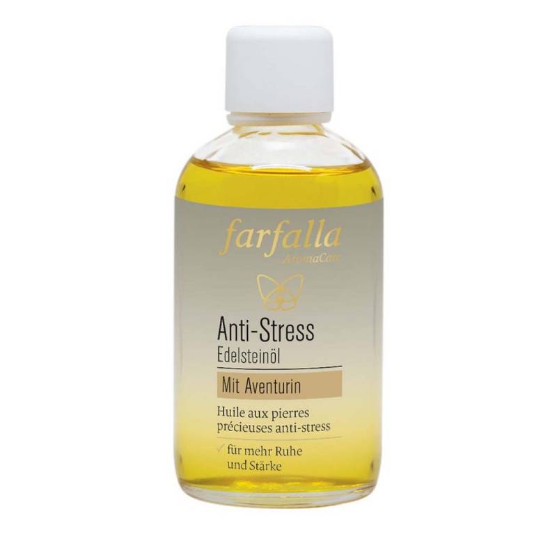 Farfalla Essentials AG Körperöl Edelsteinöl - Anti-Stress mit Aventurin 100ml von Farfalla Essentials AG