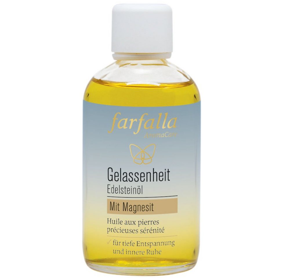 Farfalla Essentials AG Mineralstein Edelsteinöl Gelassenheit, 100 ml von Farfalla Essentials AG