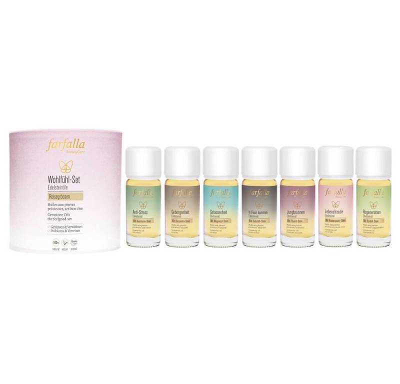 Farfalla Essentials AG Mineralstein Edelsteinöle Wohlfühl-Set, 70 ml von Farfalla Essentials AG