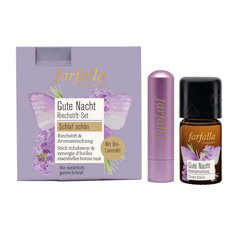 Farfalla Essentials AG Pflege-Geschenkset Gute Nacht Riechstift-Set - Schlaf schön von Farfalla Essentials AG