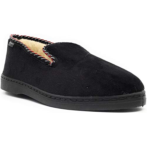 Fargeot Germain Herren-Hausschuhe, Schwarz - Schwarz - Größe: 46 EU Fargeot Germain Herren-Hausschuhe, Schwarz - Schwarz - Größe: 46 EU von Fargeot