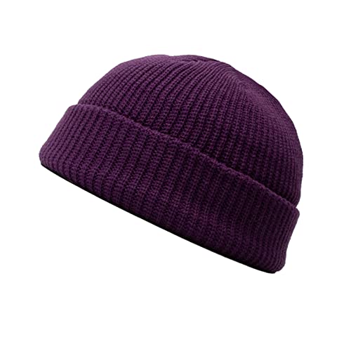 Faringoto Beanie Mütze Winter Outdoor Sport Geschenke Strumpffüller für Männer Frauen, violett, Einheitsgröße von Faringoto