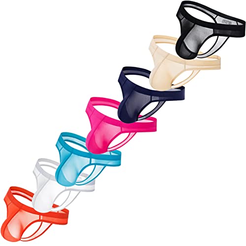 Faringoto Bikini Herren Transparent Tanga Slips Tanga Slips Gay Unterwäsche, 7 Farben, M Faringoto Bikini Herren Transparent Tanga Slips Tanga Slips Gay Unterwäsche, 7 Farben, M von Faringoto