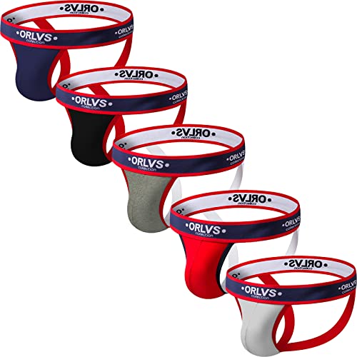 Faringoto Herren-Unterhose, Sportler, Herren-Unterwäsche, Jockstrap-Slip, Baumwolle, Unterhose, Tanga, Strings, Tasche, Jocks, 5 Farben, S Faringoto Herren-Unterhose, Sportler, Herren-Unterwäsche, Jockstrap-Slip, Baumwolle, Unterhose, Tanga, Strings, Tasche, Jocks, 5 Farben, S von Faringoto