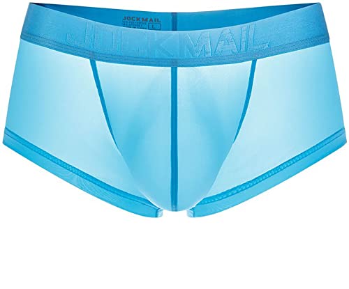 Faringoto Kühlende Herren-Boxershorts aus Eisseide, mit Tasche, blau, L Faringoto Kühlende Herren-Boxershorts aus Eisseide, mit Tasche, blau, L von Faringoto