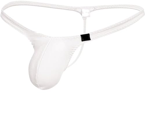 Faringoto Herren-Stringtanga, Unterwäsche, T-Rücken, niedrige Taille, sexy Höschen, Weiss/opulenter Garten, Large Faringoto Herren-Stringtanga, Unterwäsche, T-Rücken, niedrige Taille, sexy Höschen, Weiss/opulenter Garten, Large von Faringoto