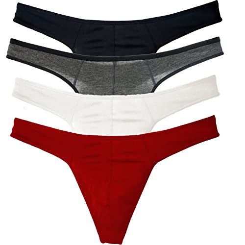Faringoto Herren-Tanga, Unterwäsche, Baumwolle, Höschen, spurlos, T-Rücken von Faringoto