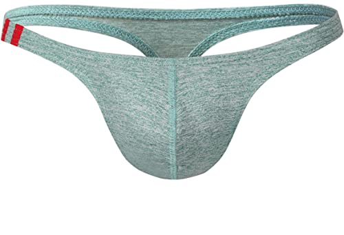 Faringoto Herren Tanga Unterwäsche Herren G String Unterwäsche,Herren Tanga Bademode Slips Badeanzug, grün, M von Faringoto