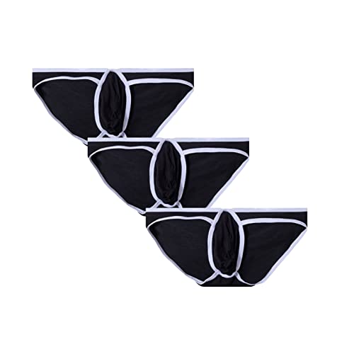Faringoto Herren Unterwäsche Dünn Modal U Konvex Slip Erfrischend Atmungsaktiv Panties, 3black, M Faringoto Herren Unterwäsche Dünn Modal U Konvex Slip Erfrischend Atmungsaktiv Panties, 3black, M von Faringoto