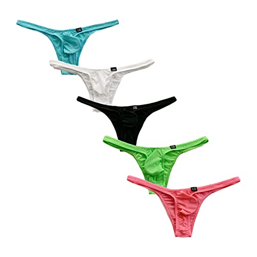 Faringoto Herren Variety Printed Thong Slips Set (5/6 Stück), 3056, S von Faringoto