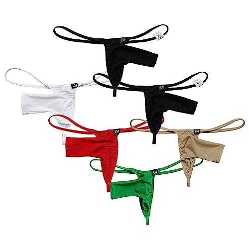 Faringoto Herren Variety Printed Thong Slips Set (5/6 Stück), W113, M von Faringoto