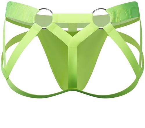 Faringoto Jockstrap für Herren Herren Tanga Herren Jockstrap Unterwäsche Niedrige Taille Atmungsaktiv Athletic Supporter Jock Straps Hohl, fluoreszierendes gelb, X-Large Faringoto Jockstrap für Herren Herren Tanga Herren Jockstrap Unterwäsche Niedrige Taille Atmungsaktiv Athletic Supporter Jock Straps Hohl, fluoreszierendes gelb, X-Large von Faringoto