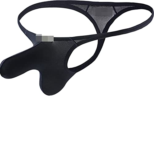 Faringoto Modischer Herren-Tanga, Hose, Nylon, bequem, atmungsaktiv, 6 Farben, Schwarz , L Faringoto Modischer Herren-Tanga, Hose, Nylon, bequem, atmungsaktiv, 6 Farben, Schwarz , L von Faringoto