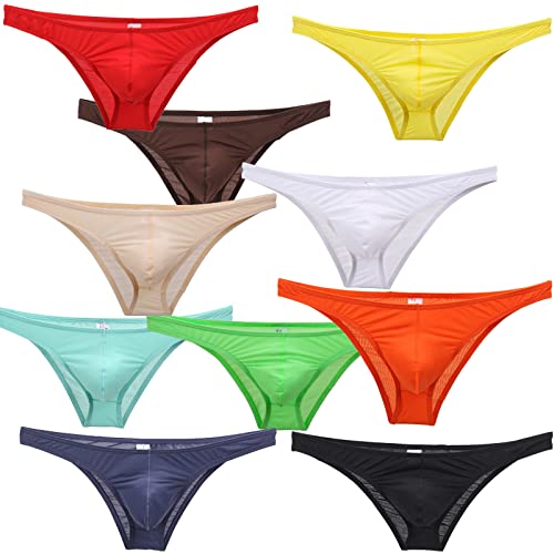 Faringoto Ultradünne Herren Eisseide Unterwäsche Niedrige Taille Sexy Nahtlose Slips U konvex, 10 Farben, 42 Faringoto Ultradünne Herren Eisseide Unterwäsche Niedrige Taille Sexy Nahtlose Slips U konvex, 10 Farben, 42 von Faringoto