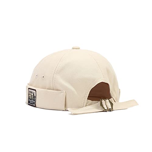 Faringoto Unisex Brimless Hats Visor-Less Sailor Skullcap Beanies, DZM34-Beige, One size Faringoto Unisex Brimless Hats Visor-Less Sailor Skullcap Beanies, DZM34-Beige, One size von Faringoto