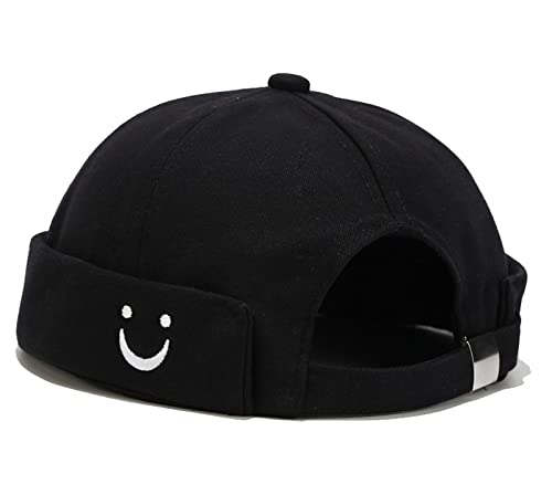 Faringoto Unisex Schirmmütze ohne Schirm, Matrosen-Schädelkappe, Beanies, Schwarz, Einheitsgröße Faringoto Unisex Schirmmütze ohne Schirm, Matrosen-Schädelkappe, Beanies, Schwarz, Einheitsgröße von Faringoto