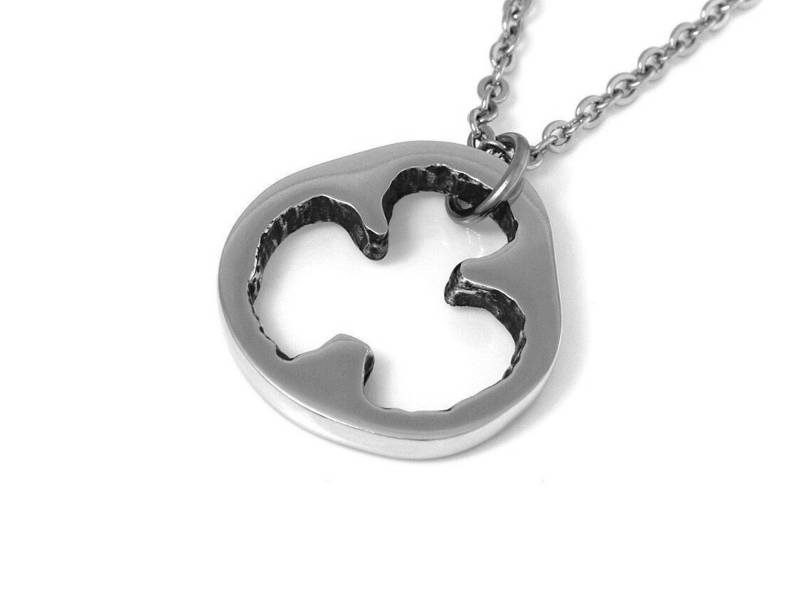 Jalapeño Scheibe Halskette, Chili Spice Food Schmuck Aus Zinn von Farjil