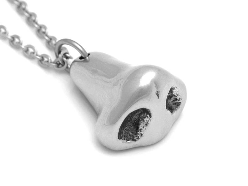 Menschliche Nase Halskette, Hno Arzt Schmuck, Geschenk von Farjil
