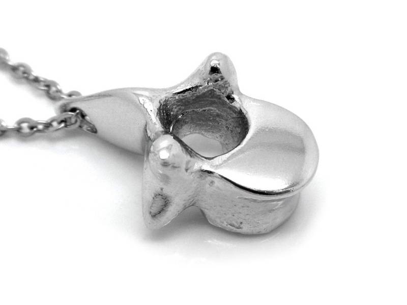 Menschlicher Wirbel Halskette, Anatomisch Anhänger, Medizinisch Wissenschaft Schmuck von Farjil