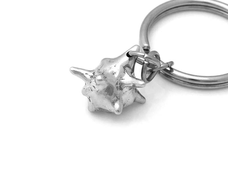 Weißes Blutkörperchen Schlüsselanhänger, Handgefertigter Makrophagen Anhänger von Farjil