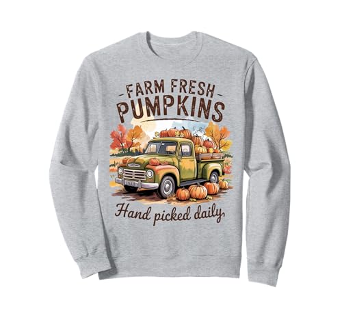 Farm Fresh Pumpkins Pumpkin Patch Geschenk für Halloween Sweatshirt von Farm Fresh Pumpkins Happy Thanksgiving Apparel
