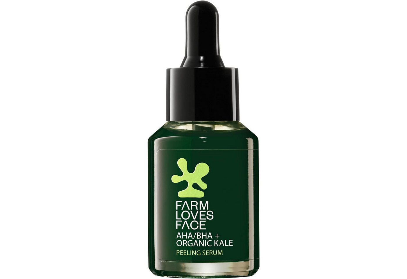 Farm Loves Face Gesichtspeeling AHA/BHA + Bio-Grünkohl Peeling Serum, 1-tlg. von Farm Loves Face